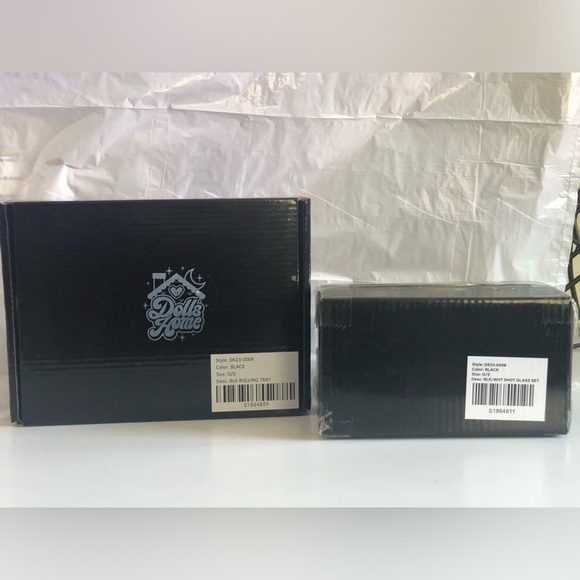 NWT UNRELEASED Dolls Kill Ceramic Tray & matching Shot Glass Bundle - Picture 5 of 7